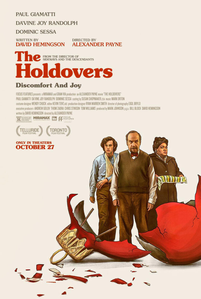 Filmplakat des Films „The Holdovers“